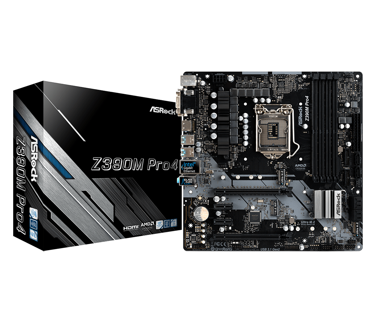 Asrock z390 pro4 обзор